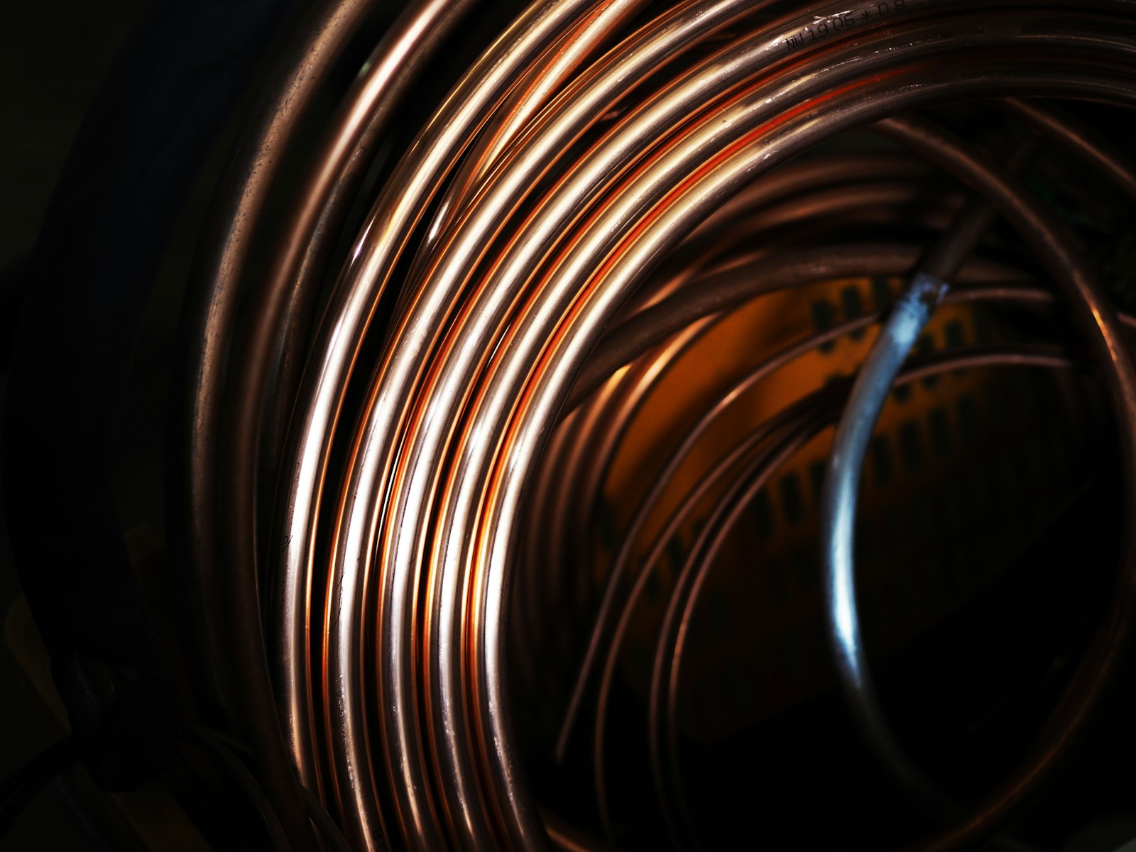 Cable lead scrap — copper and lead-sheathed